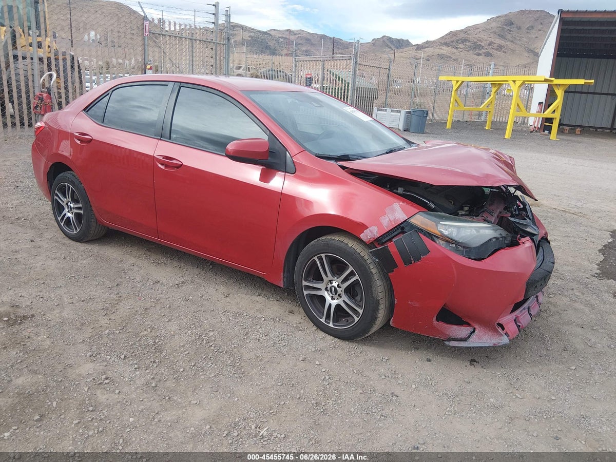 2017 TOYOTA COROLLA LE