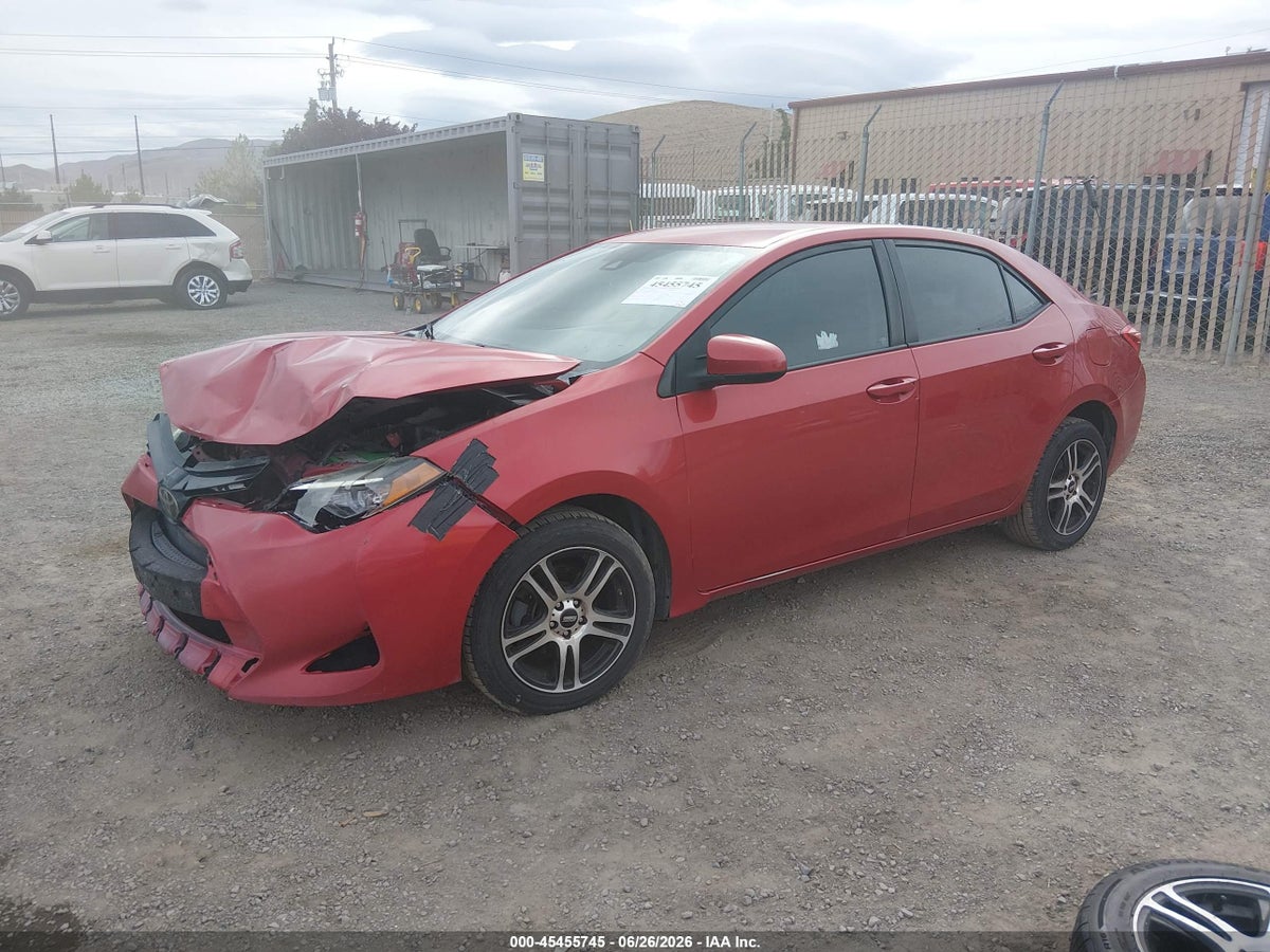 2017 TOYOTA COROLLA LE — снимка 2
