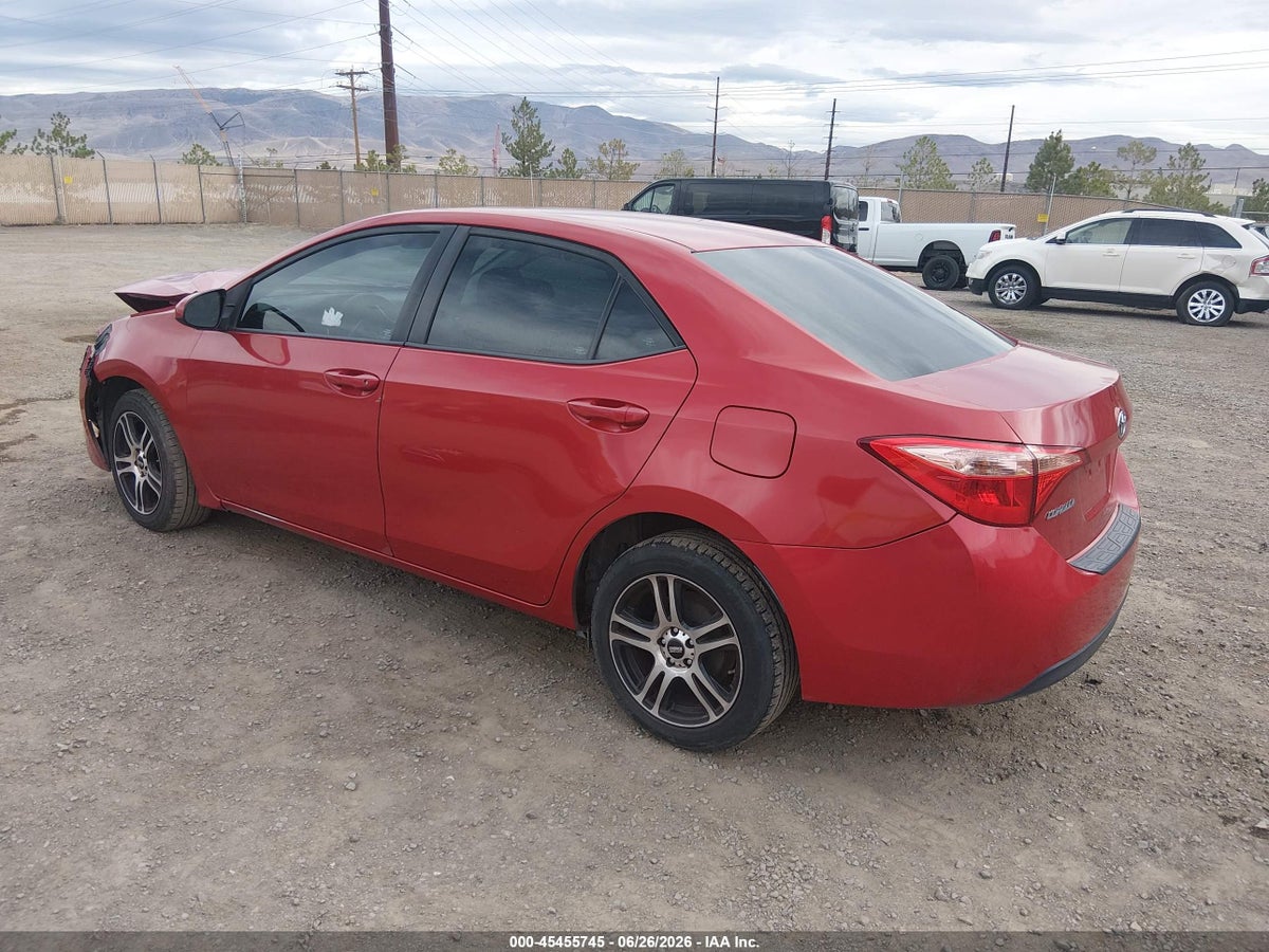 2017 TOYOTA COROLLA LE — снимка 3