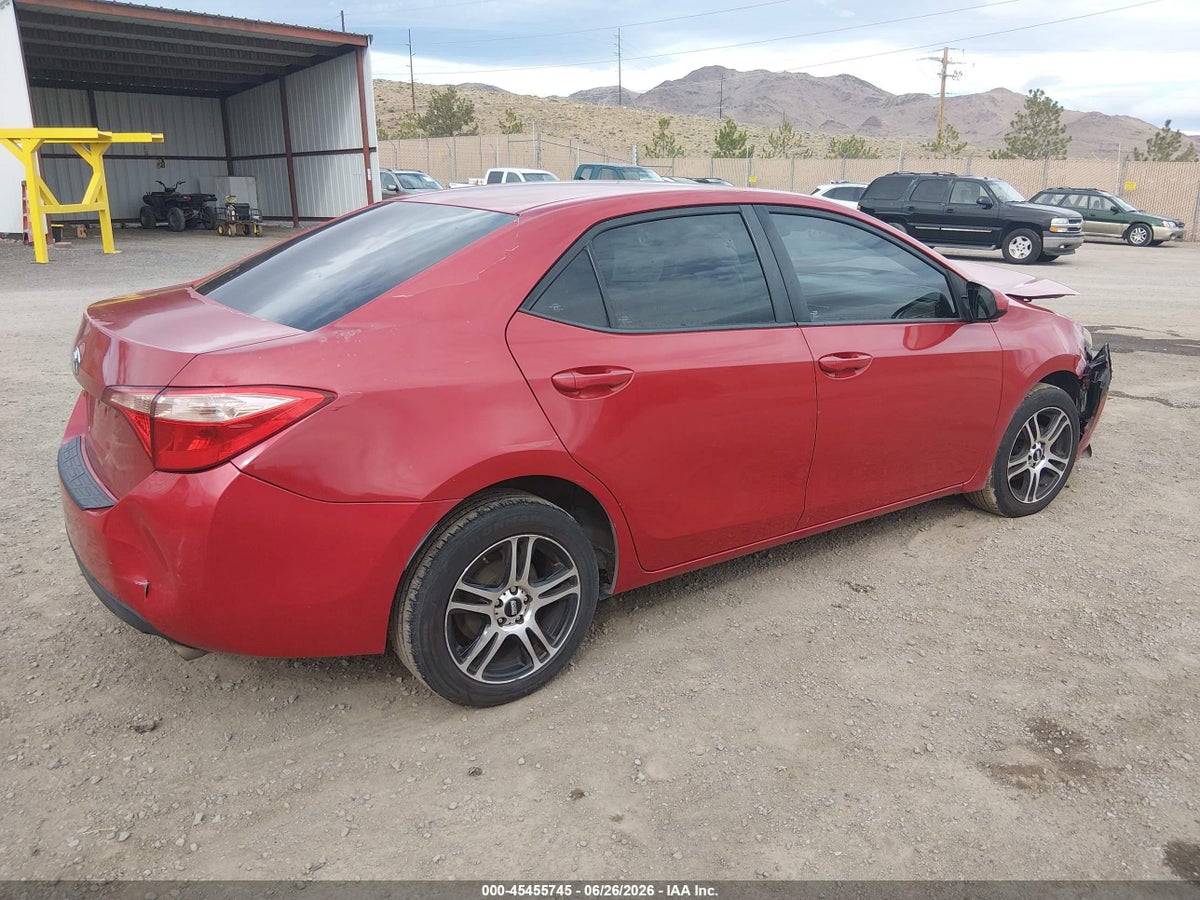 2017 TOYOTA COROLLA LE — снимка 4