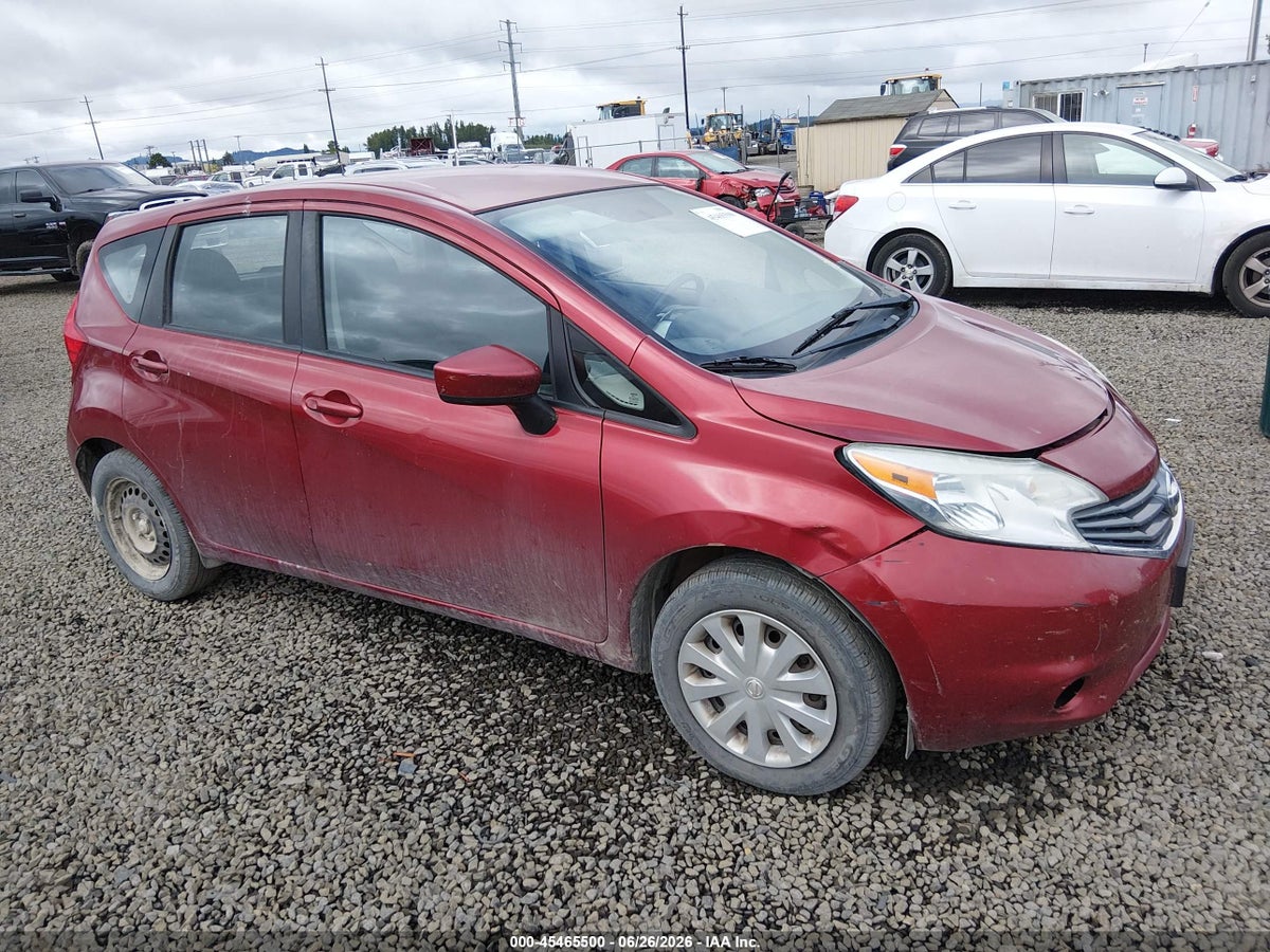 2016 NISSAN VERSA NOTE S (SR)/S PLUS/SL/SR/SV