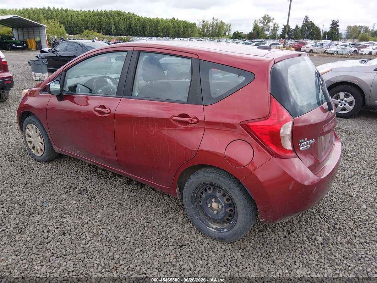 2016 NISSAN VERSA NOTE S (SR)/S PLUS/SL/SR/SV — снимка 3