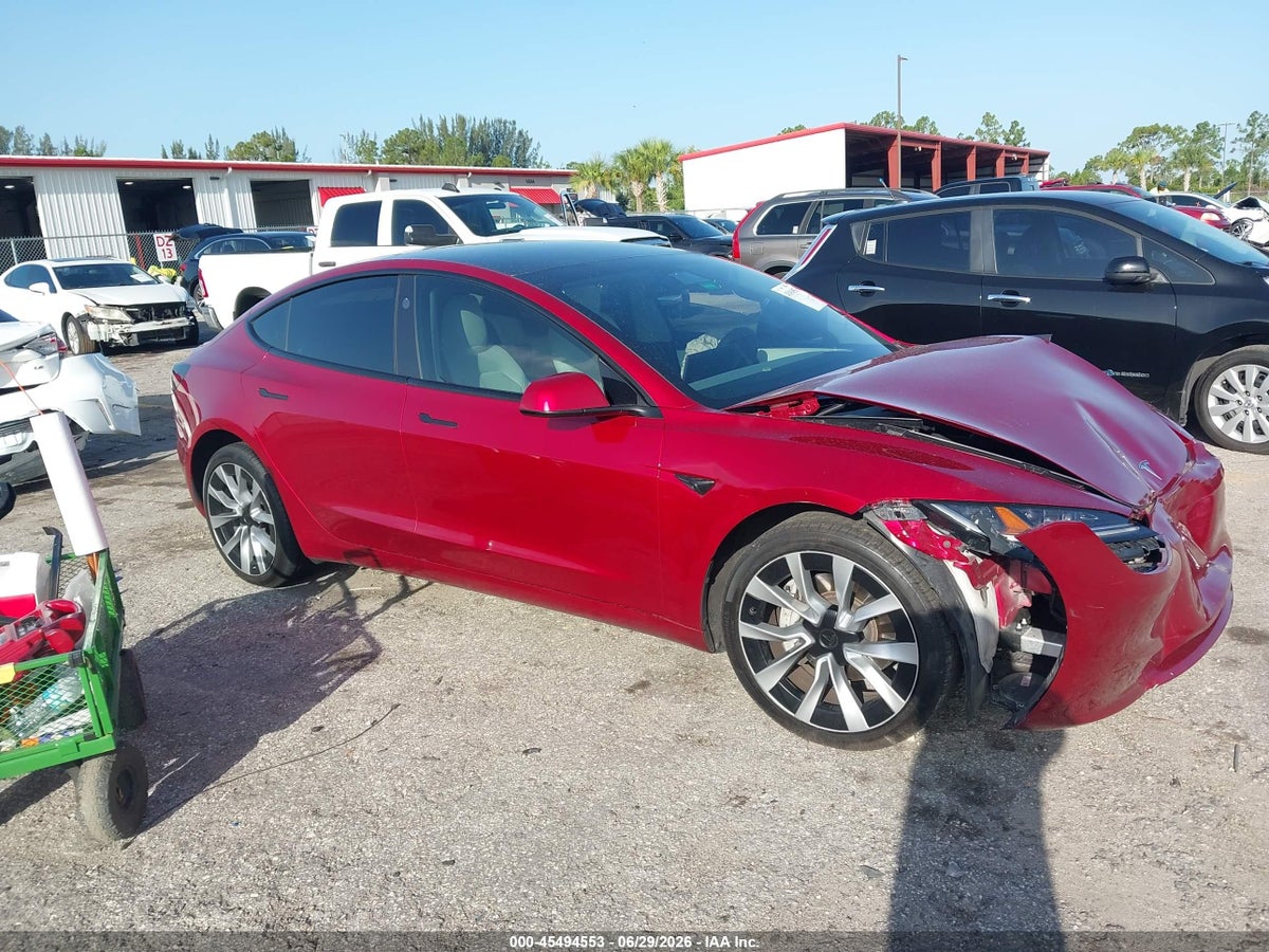 2024 TESLA MODEL 3 LONG RANGE DUAL MOTOR ALL-WHEEL DRIVE