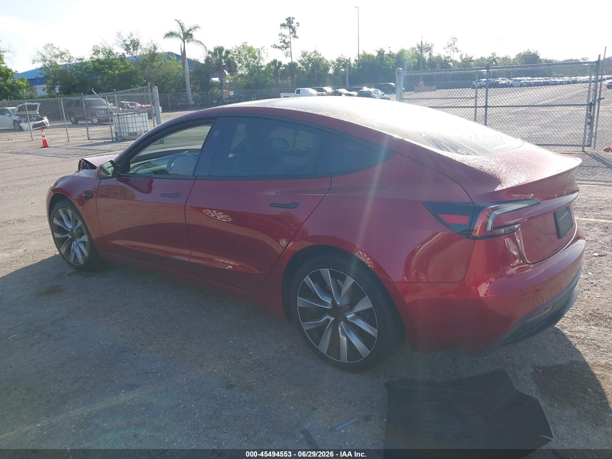2024 TESLA MODEL 3 LONG RANGE DUAL MOTOR ALL-WHEEL DRIVE — снимка 3