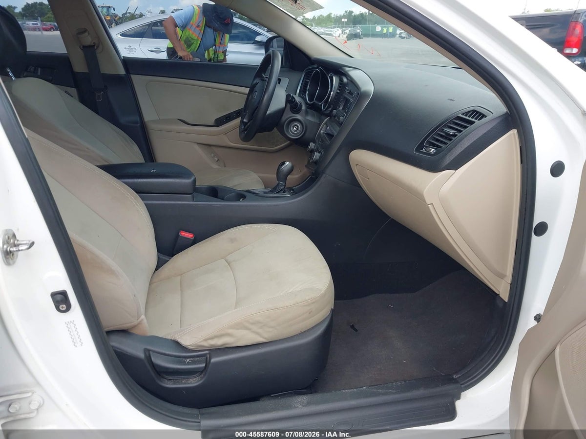 2013 KIA OPTIMA LX — снимка 5
