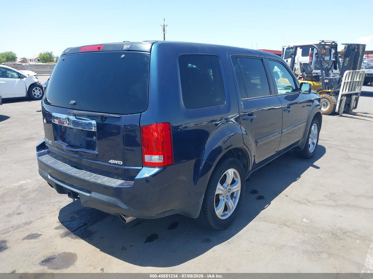 2012 HONDA PILOT EX-L — снимка 4
