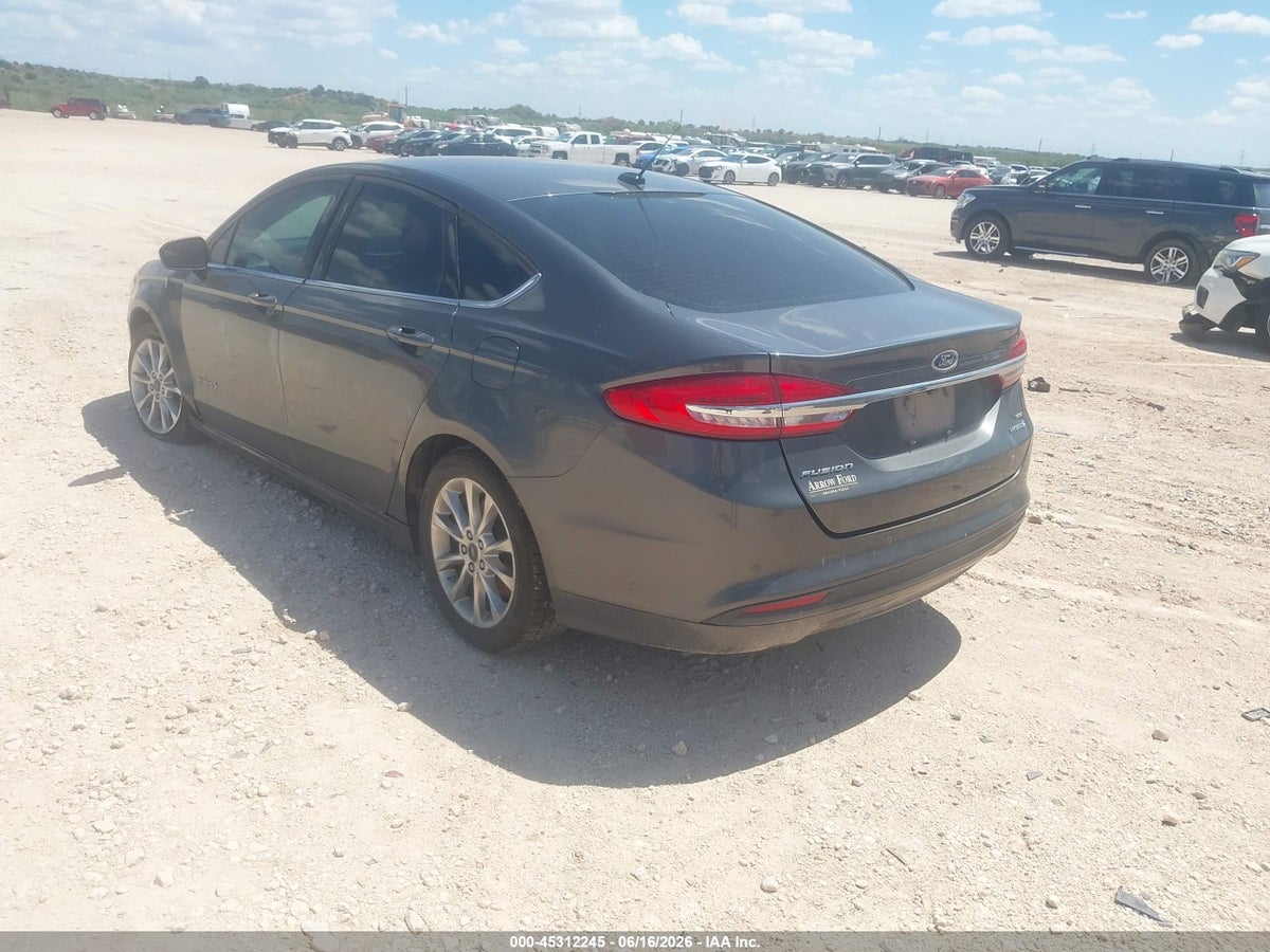 2017 FORD FUSION HYBRID SE — снимка 3