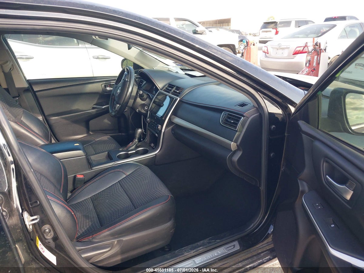 2015 TOYOTA CAMRY SE — снимка 5