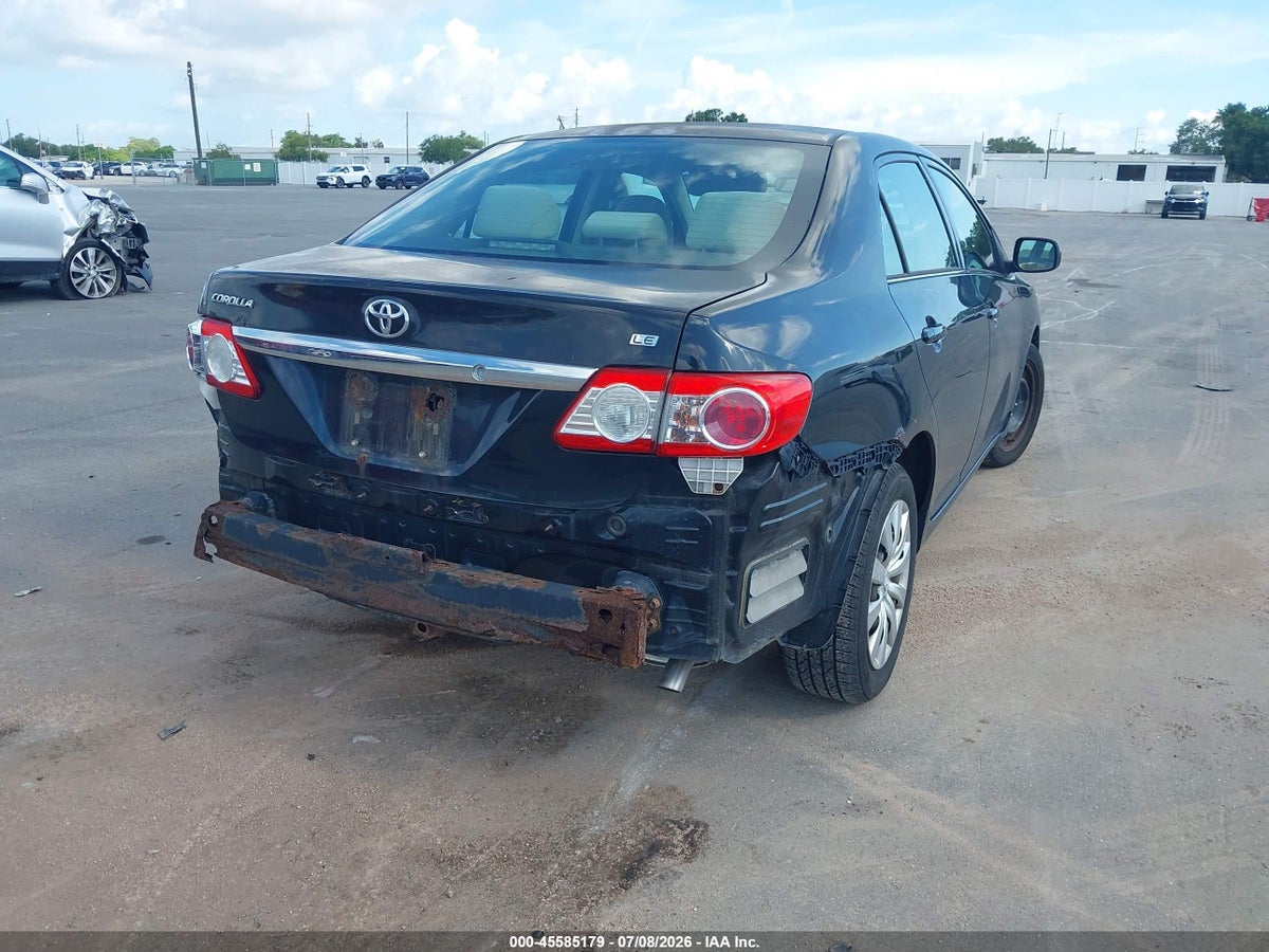 2013 TOYOTA COROLLA LE — снимка 4