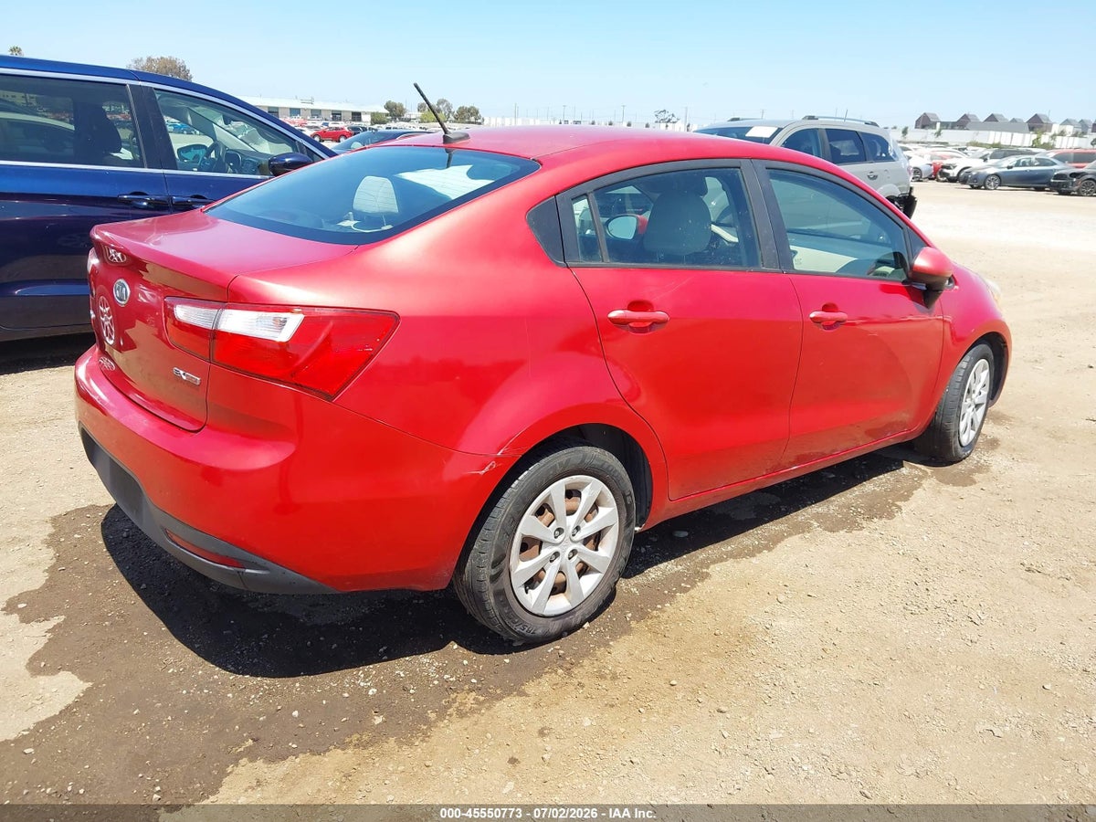 2013 KIA RIO EX — снимка 4