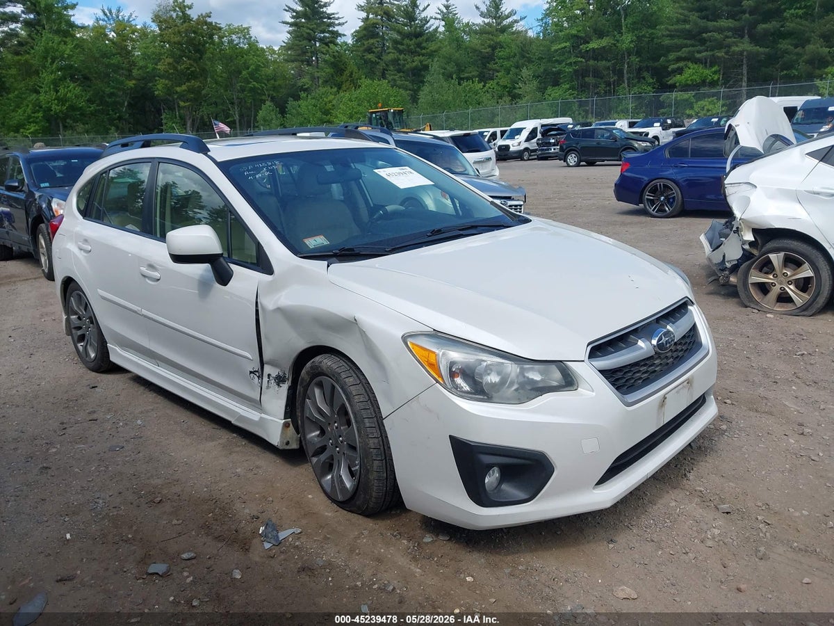 2013 SUBARU IMPREZA 2.0I SPORT LIMITED