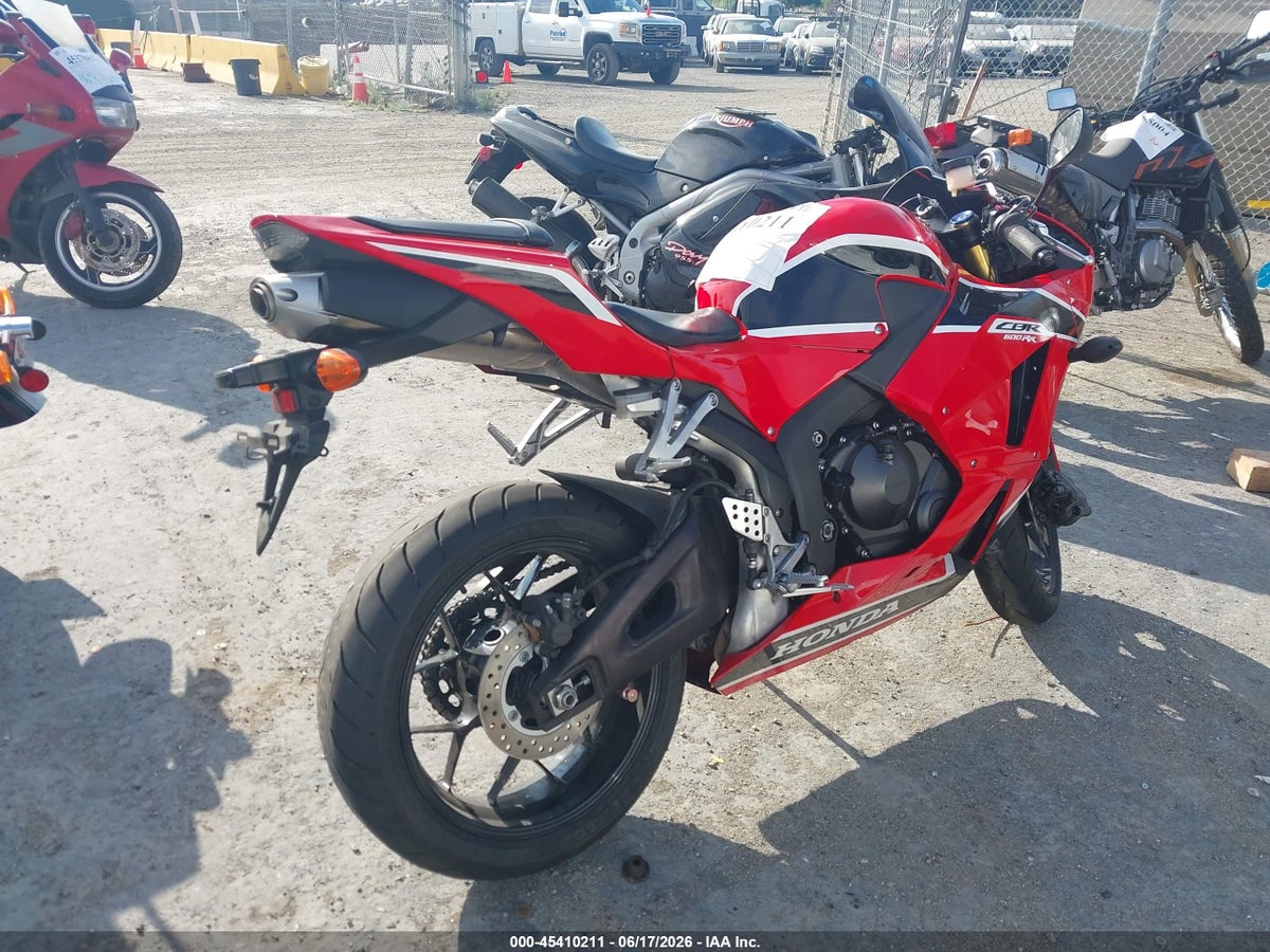 2017 HONDA CBR600 RR — снимка 4