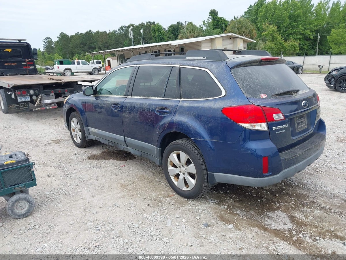 2010 SUBARU OUTBACK 2.5I LIMITED — снимка 3