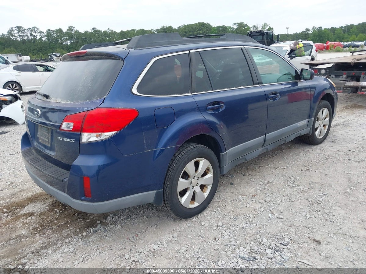 2010 SUBARU OUTBACK 2.5I LIMITED — снимка 4