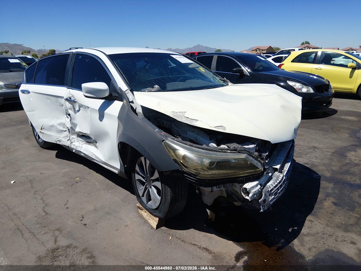 2013 HONDA ACCORD LX