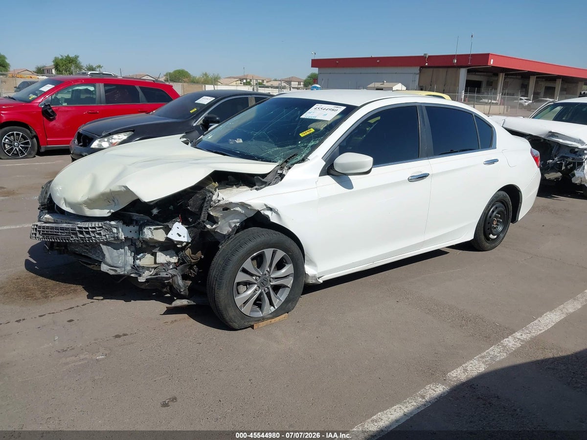 2013 HONDA ACCORD LX — снимка 2