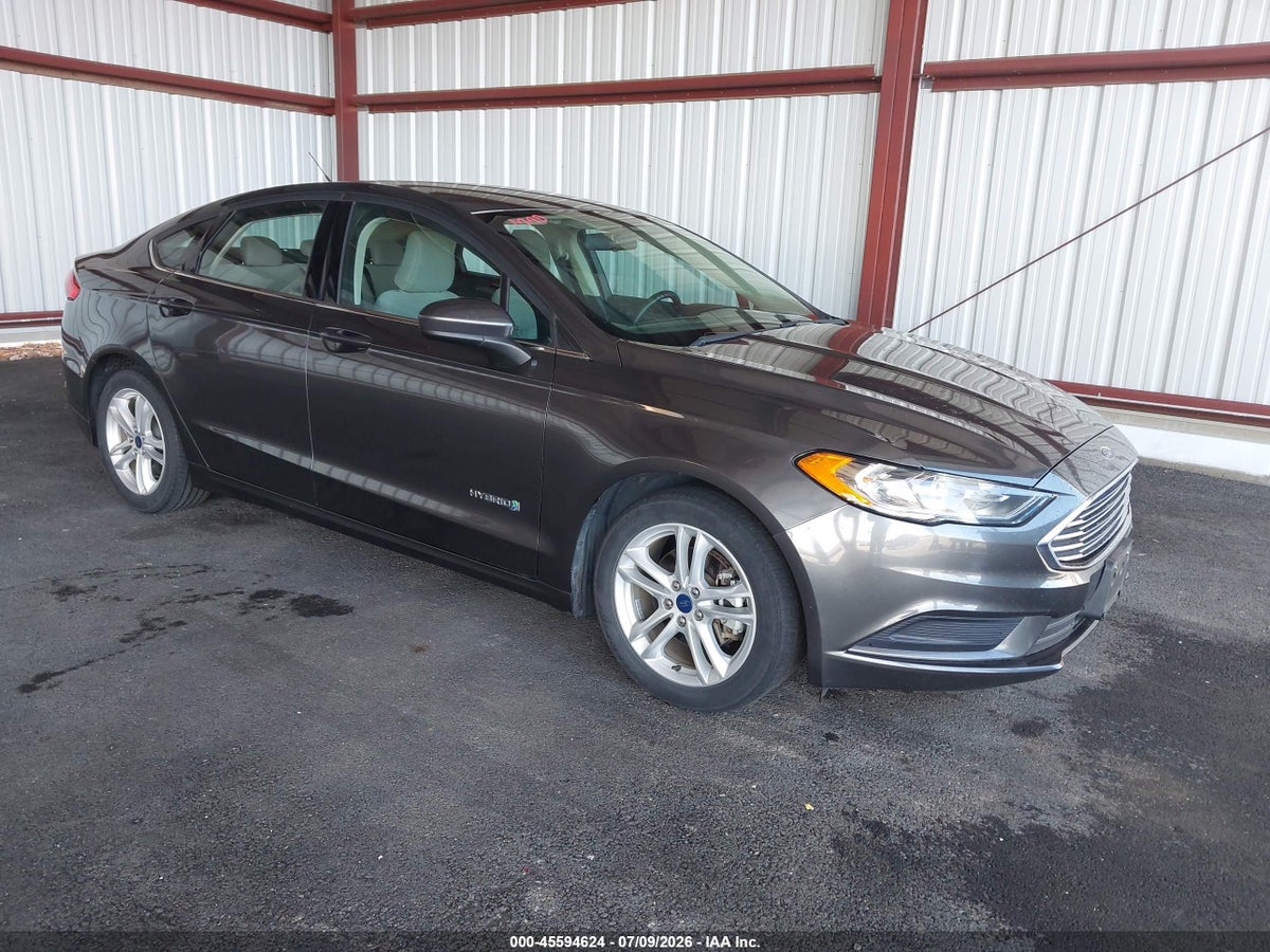 2018 FORD FUSION HYBRID S