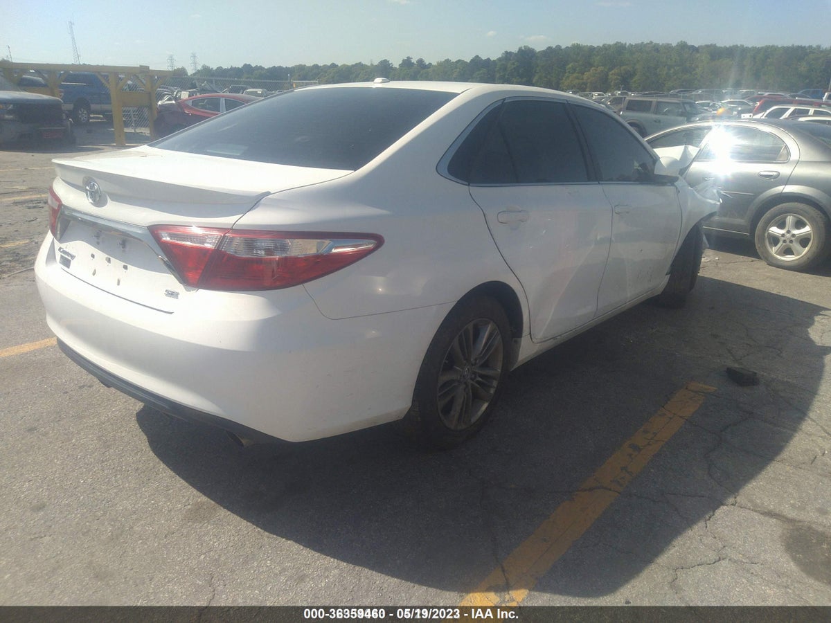 2016 TOYOTA CAMRY SE — снимка 4