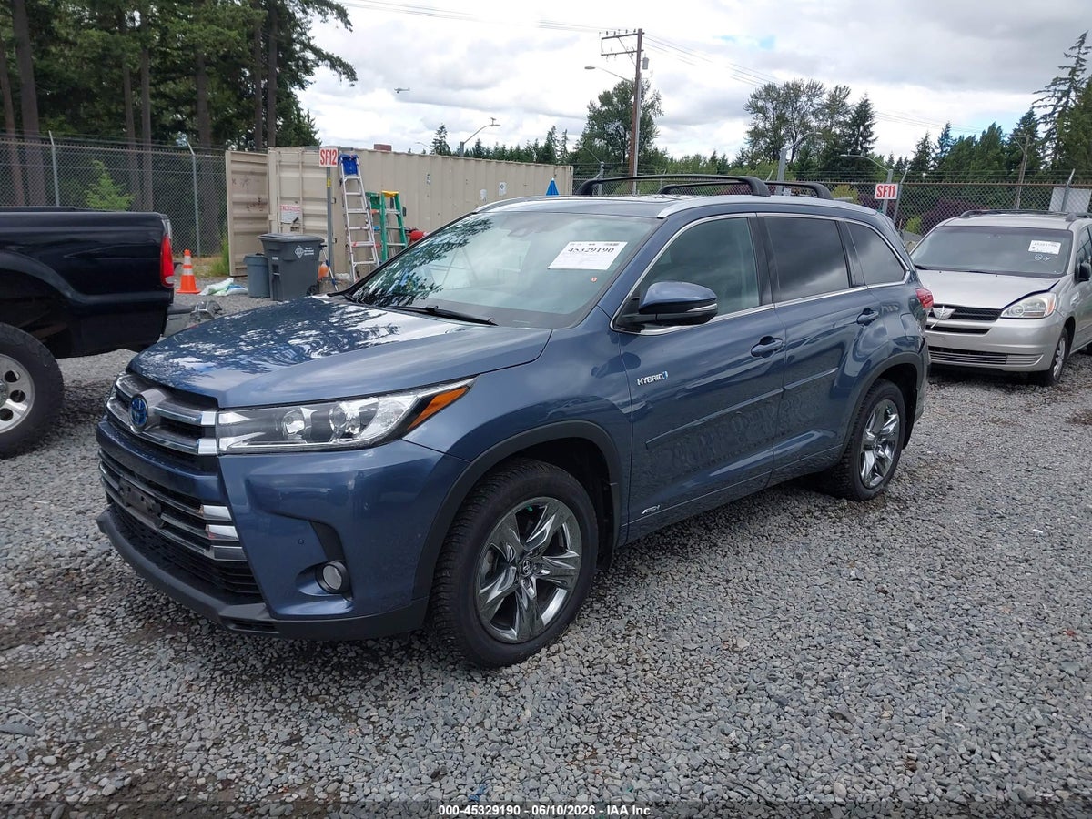 2018 TOYOTA HIGHLANDER HYBRID LIMITED PLATINUM — снимка 2
