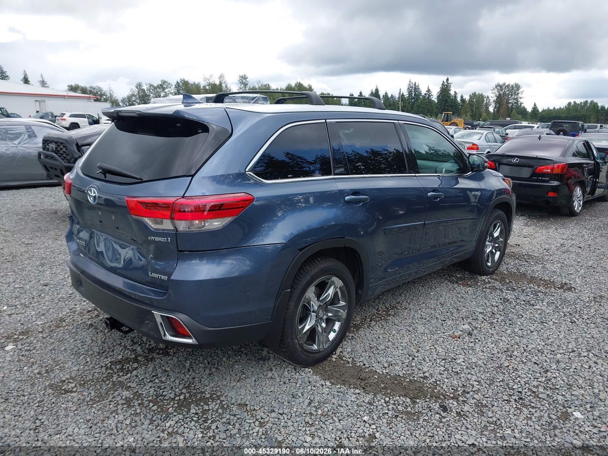 2018 TOYOTA HIGHLANDER HYBRID LIMITED PLATINUM — снимка 4