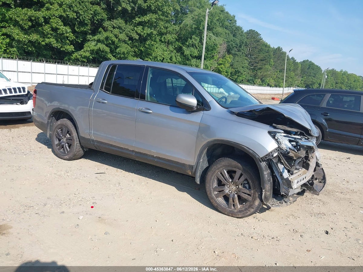 2019 HONDA RIDGELINE SPORT