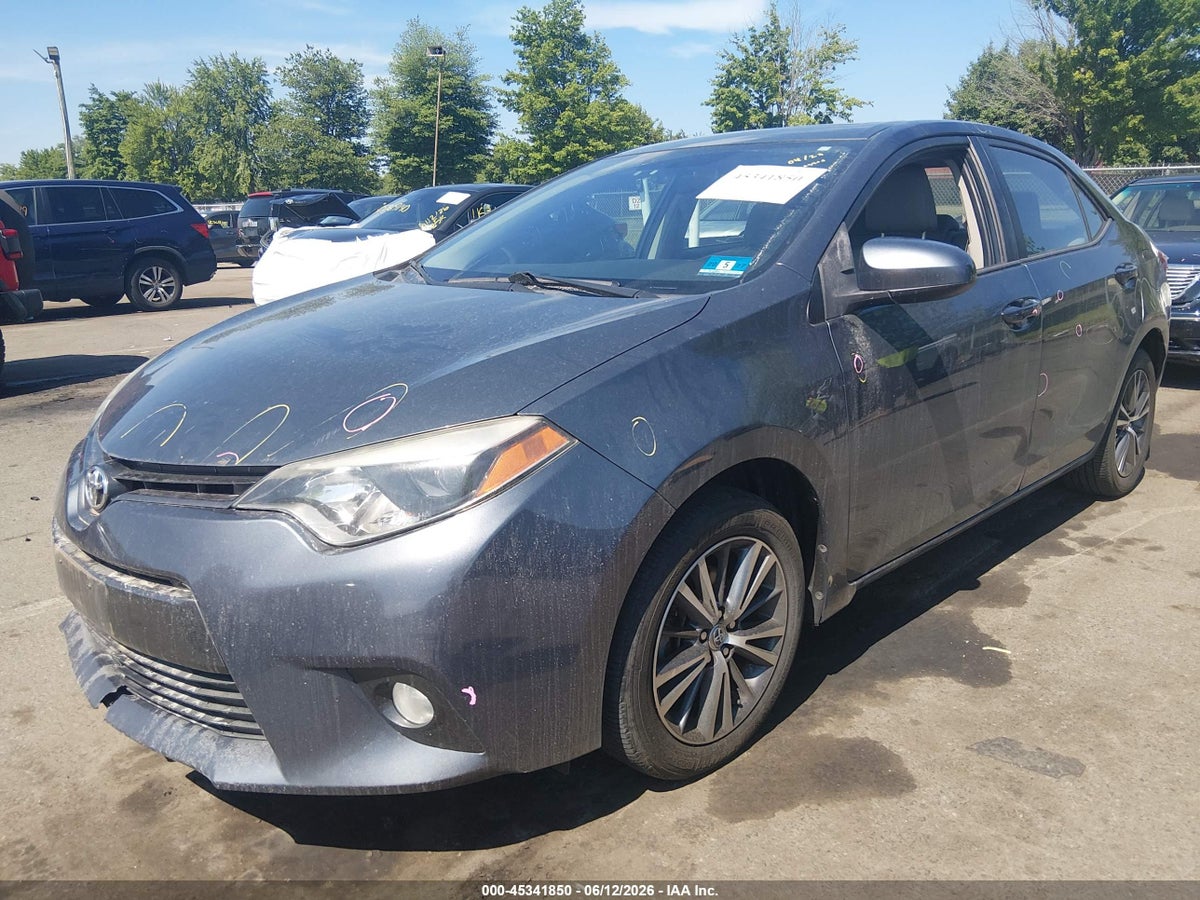 2016 TOYOTA COROLLA LE PLUS — снимка 2