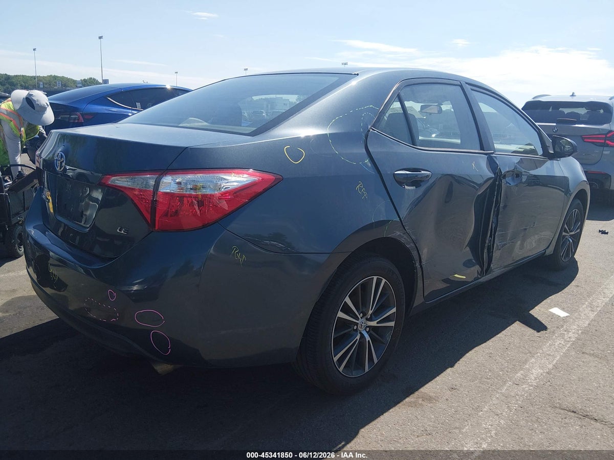 2016 TOYOTA COROLLA LE PLUS — снимка 4