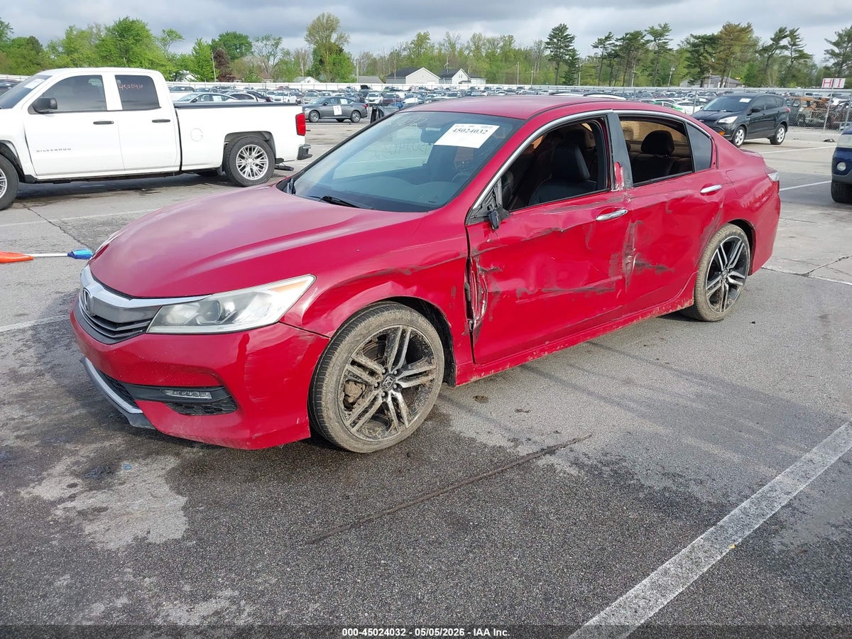 2017 HONDA ACCORD SPORT SE — снимка 2