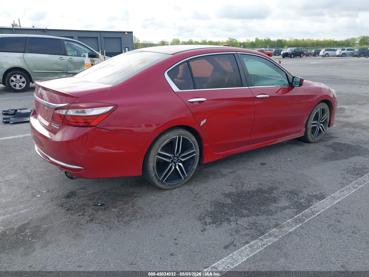 2017 HONDA ACCORD SPORT SE — снимка 4