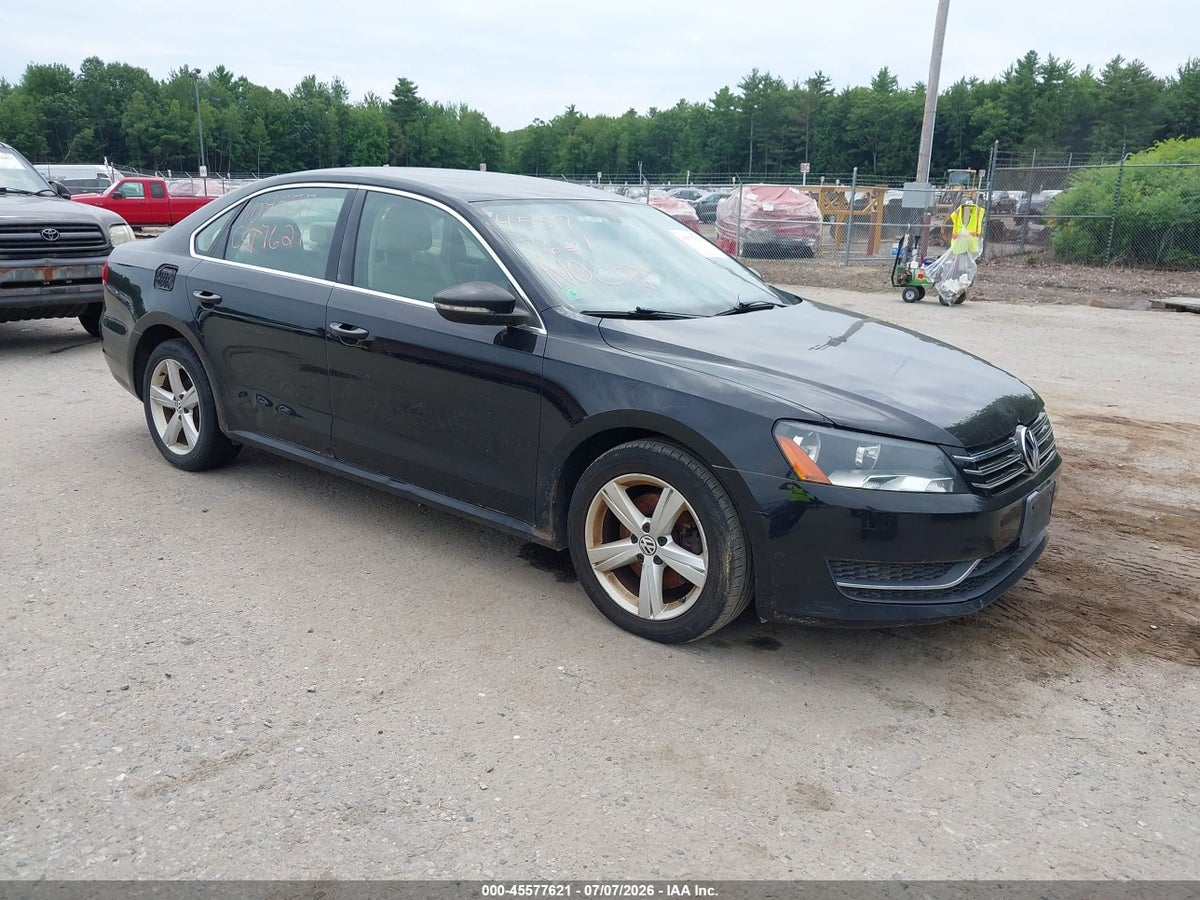 2012 VOLKSWAGEN PASSAT 2.5L SE