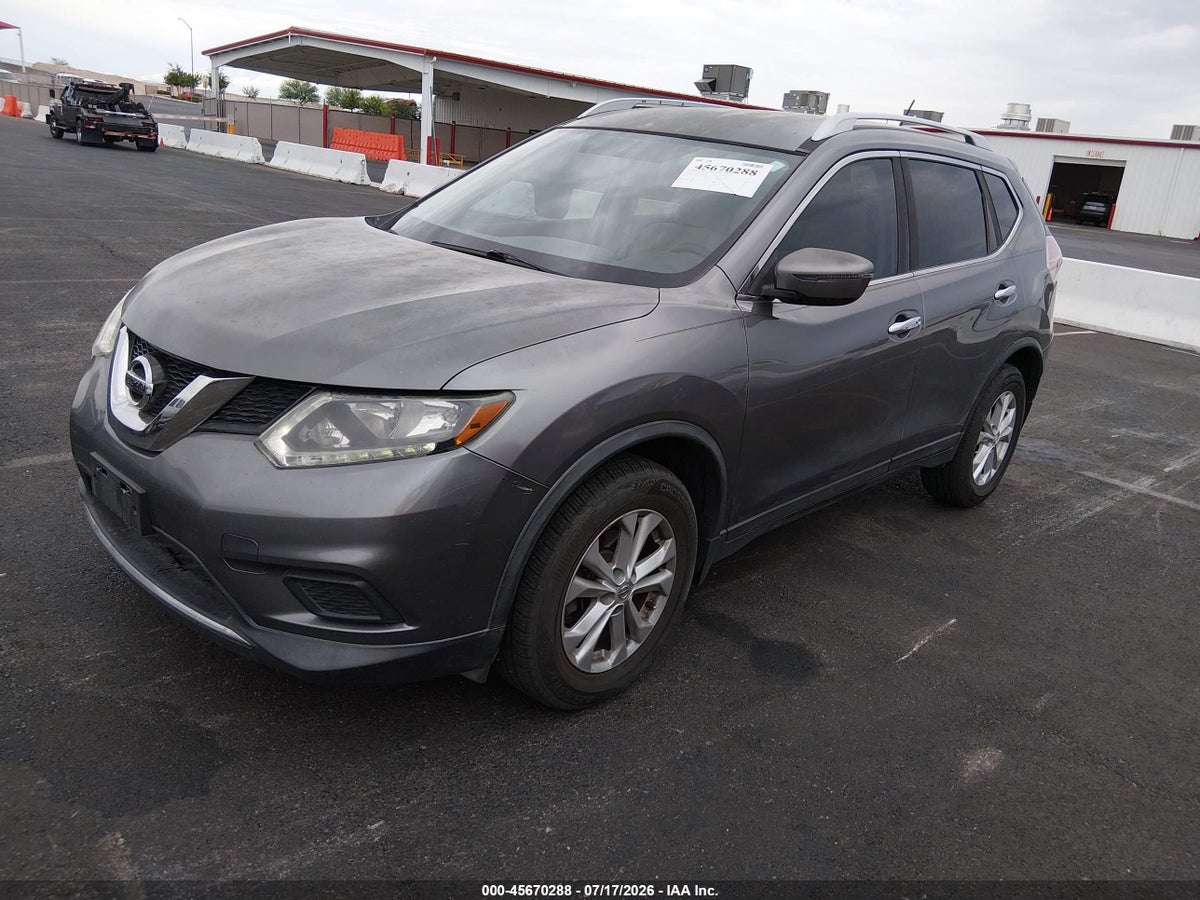 2016 NISSAN ROGUE SV — снимка 2