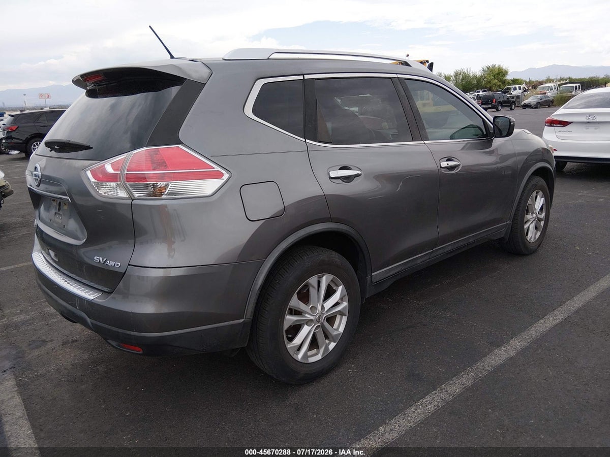2016 NISSAN ROGUE SV — снимка 4