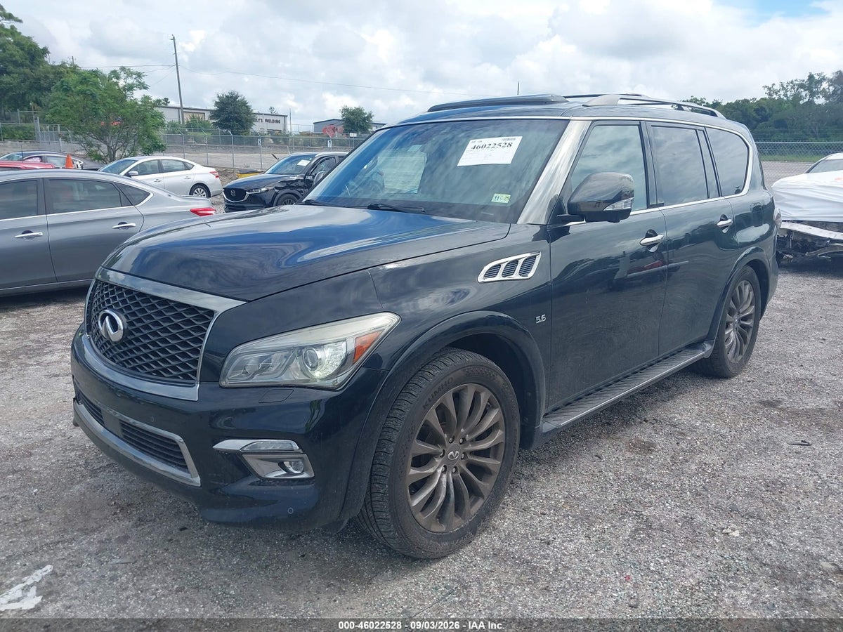 2017 INFINITI QX80 LIMITED — снимка 2