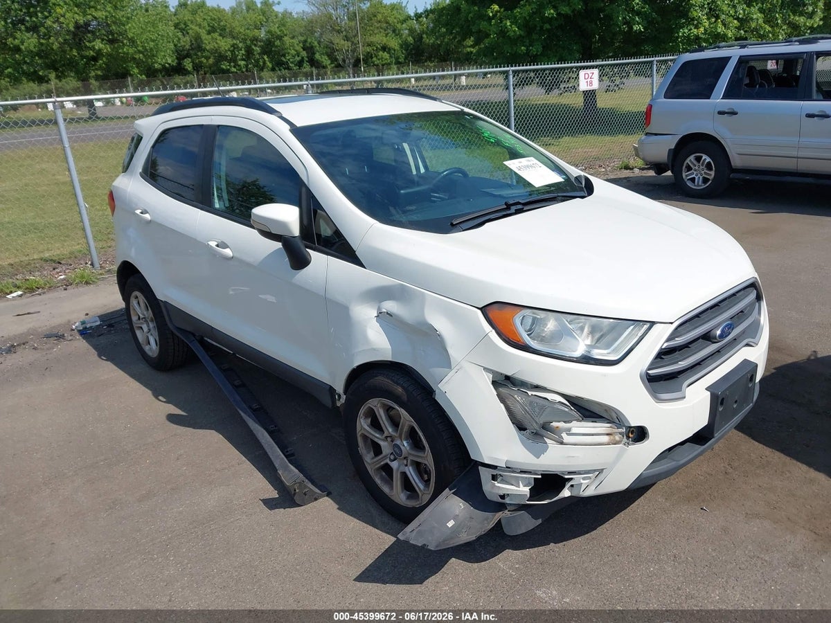 2019 FORD ECOSPORT SE