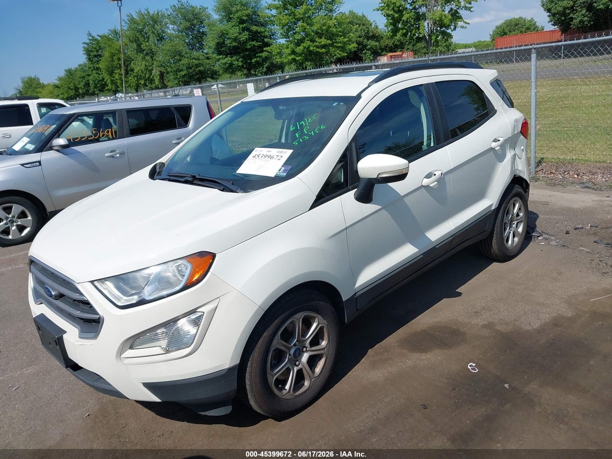 2019 FORD ECOSPORT SE — снимка 2