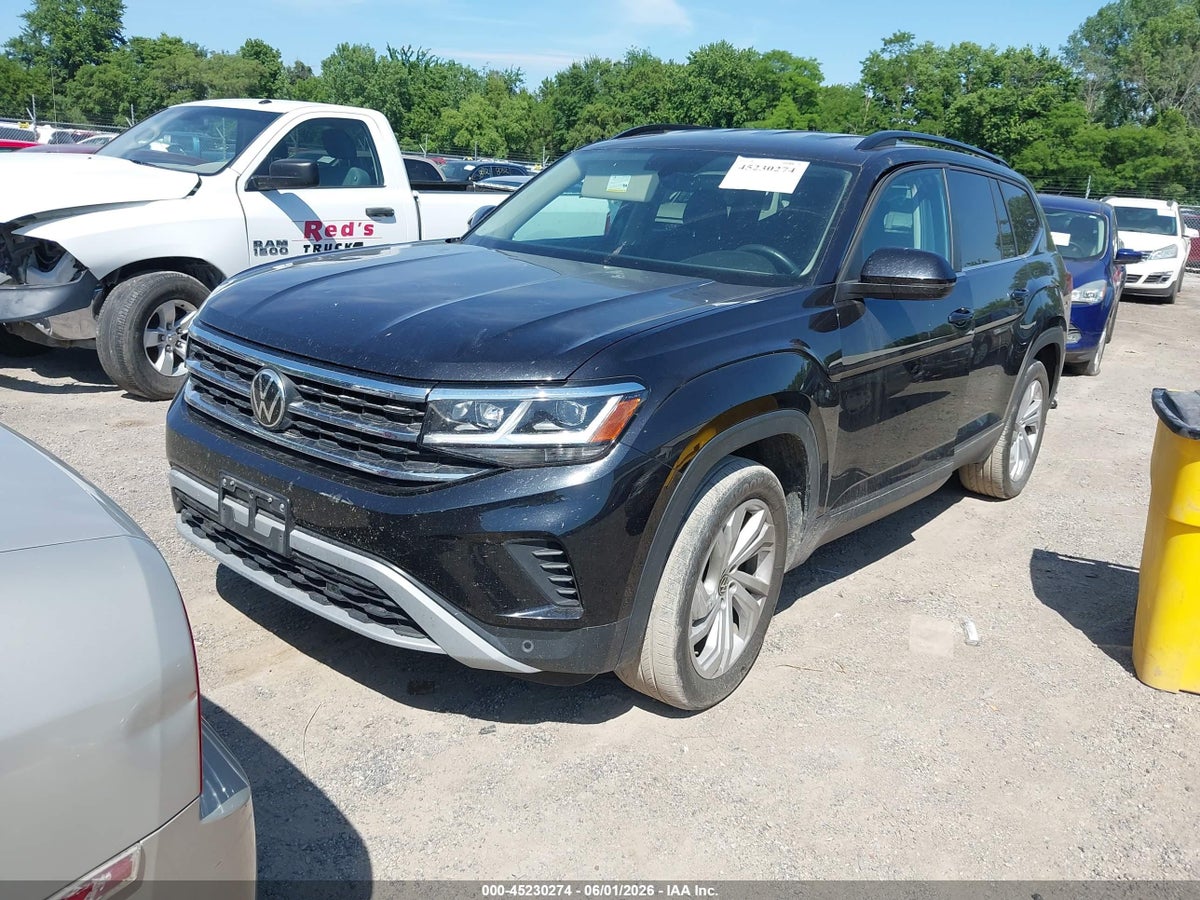2021 VOLKSWAGEN ATLAS 3.6L V6 SE W/TECHNOLOGY — снимка 2
