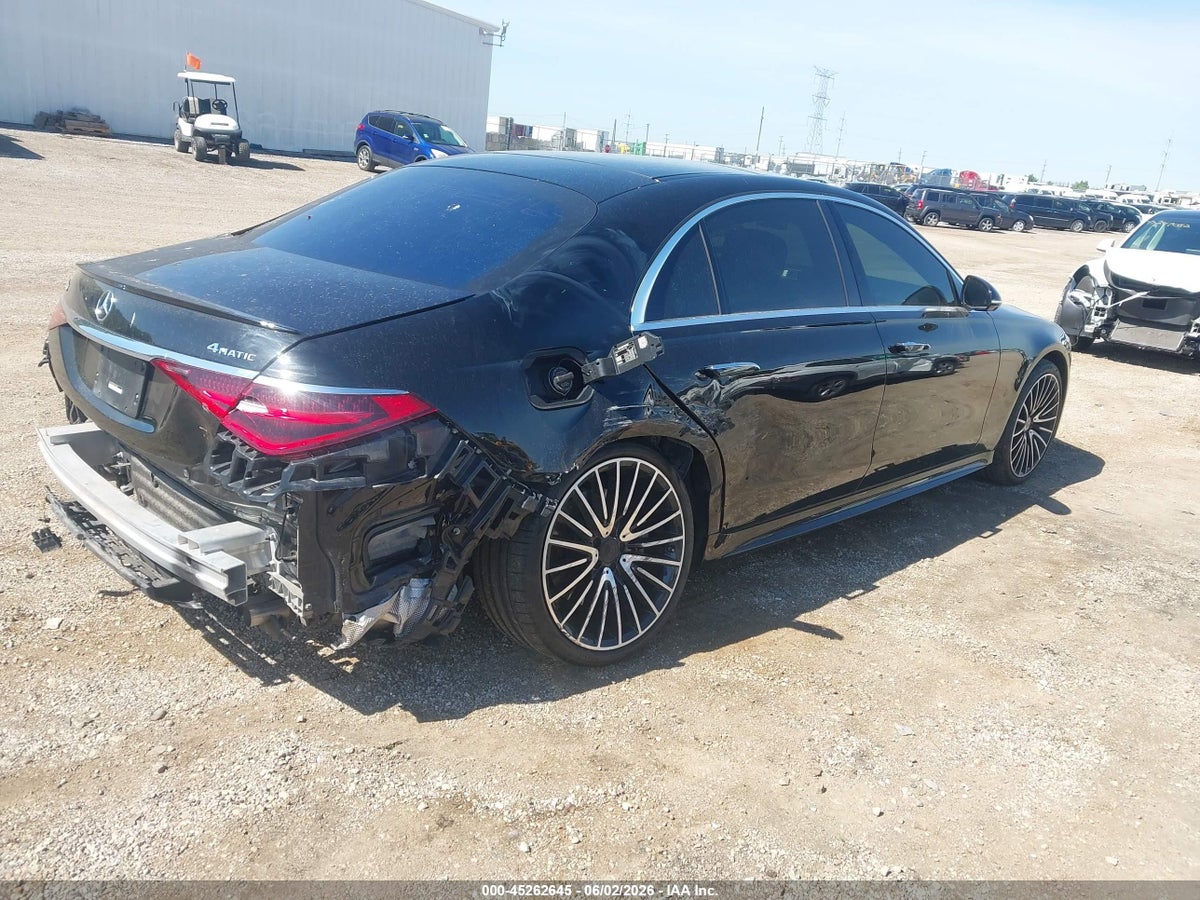 2022 MERCEDES-BENZ S 580 4MATIC — снимка 4