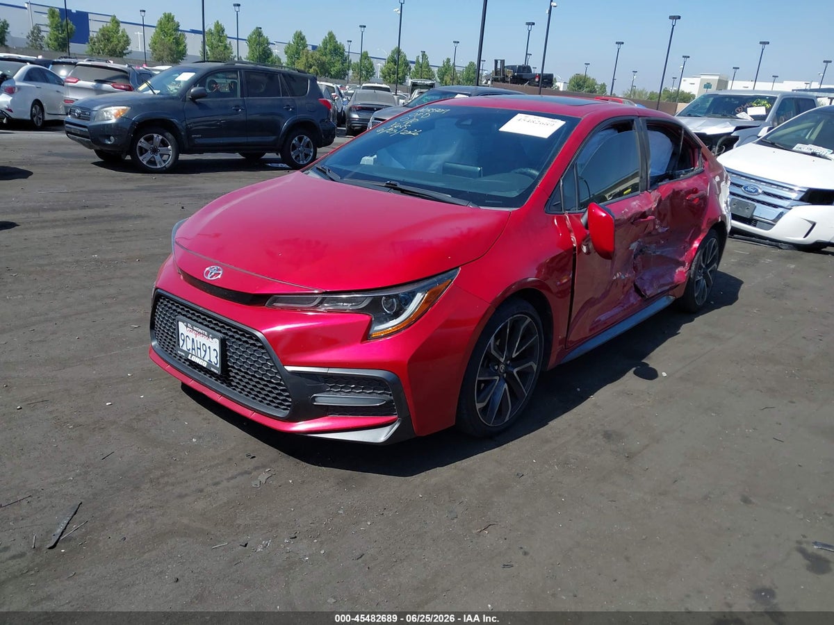 2020 TOYOTA COROLLA SE — снимка 2