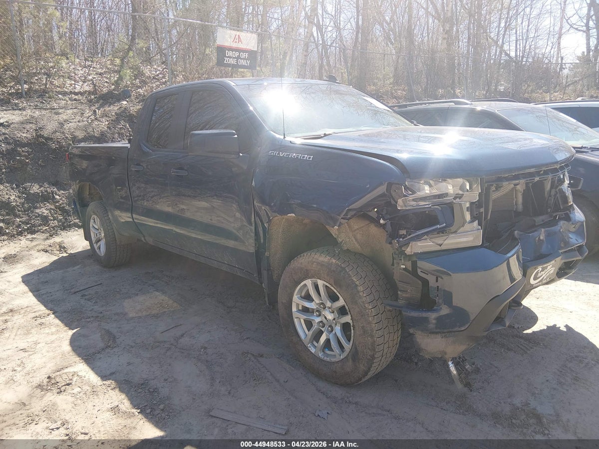 2021 CHEVROLET SILVERADO 1500 4WD STANDARD BED RST