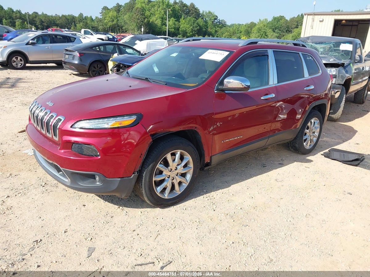 2015 JEEP CHEROKEE LIMITED — снимка 2