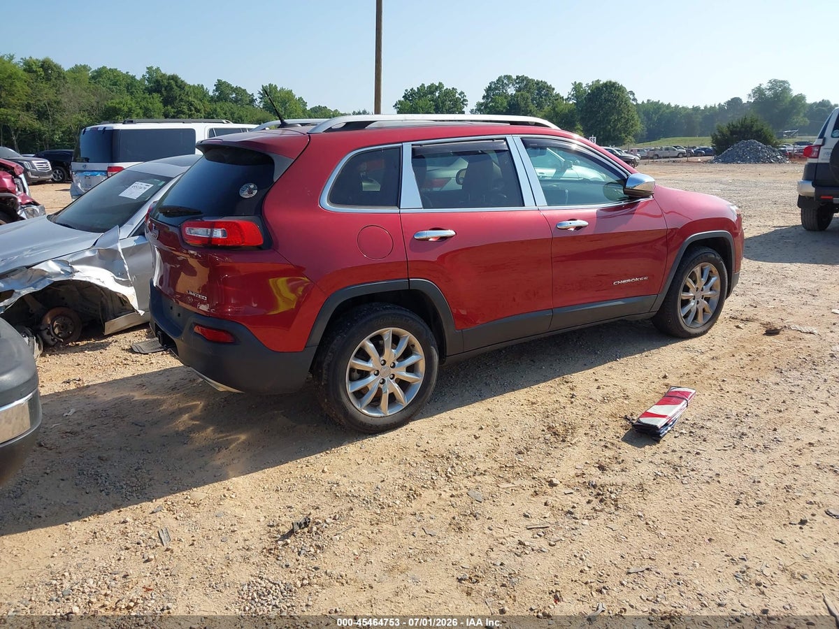 2015 JEEP CHEROKEE LIMITED — снимка 4