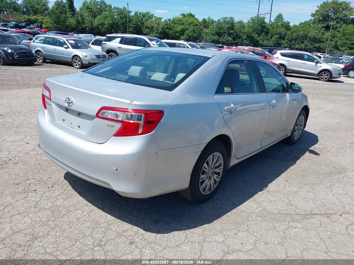 2014 TOYOTA CAMRY LE — снимка 4