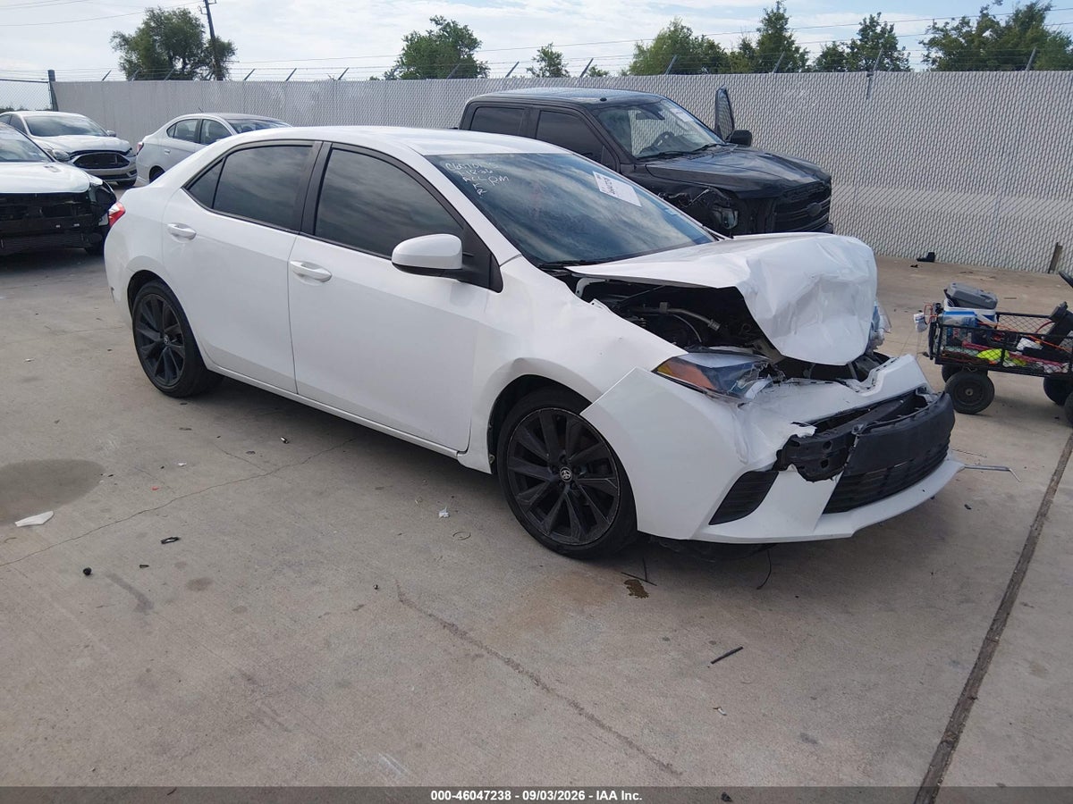 2015 TOYOTA COROLLA LE