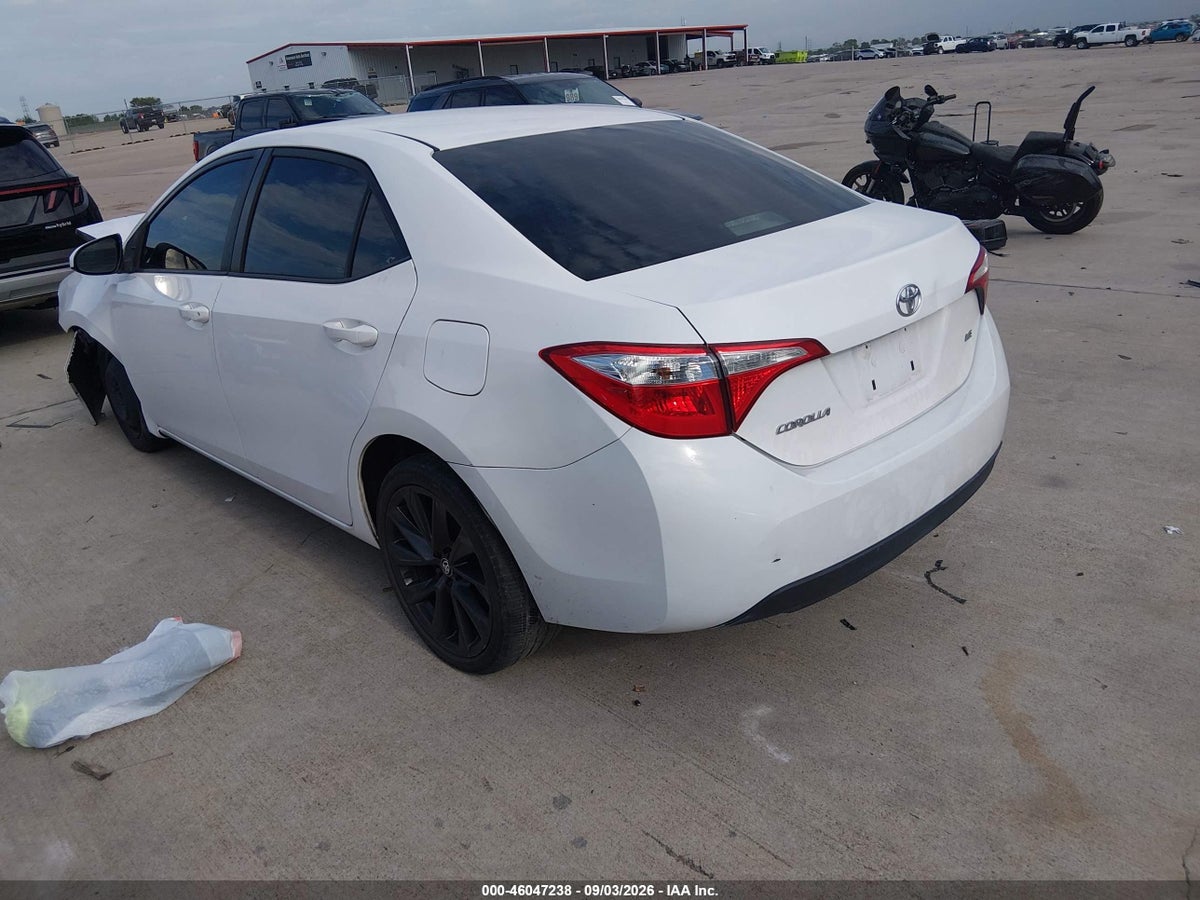 2015 TOYOTA COROLLA LE — снимка 3
