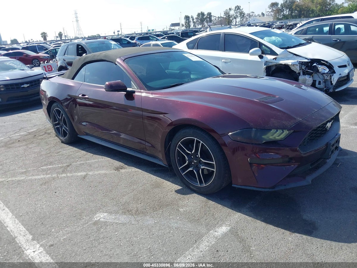 2018 FORD MUSTANG ECOBOOST PREMIUM