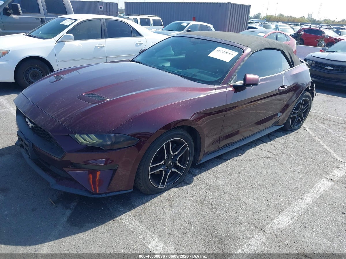 2018 FORD MUSTANG ECOBOOST PREMIUM — снимка 2