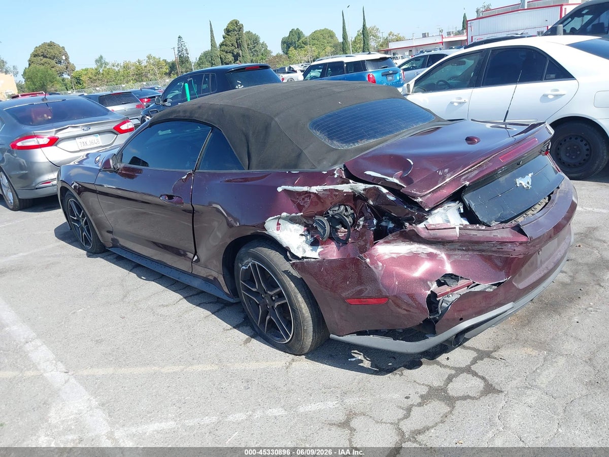 2018 FORD MUSTANG ECOBOOST PREMIUM — снимка 3