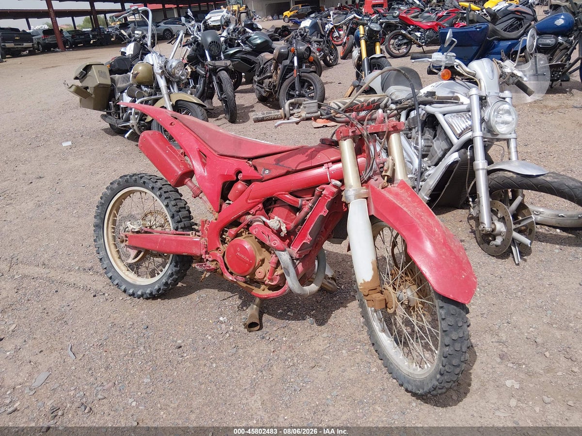 2013 HONDA CRF450 R