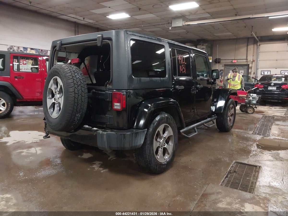 2016 JEEP WRANGLER UNLIMITED SAHARA — снимка 4