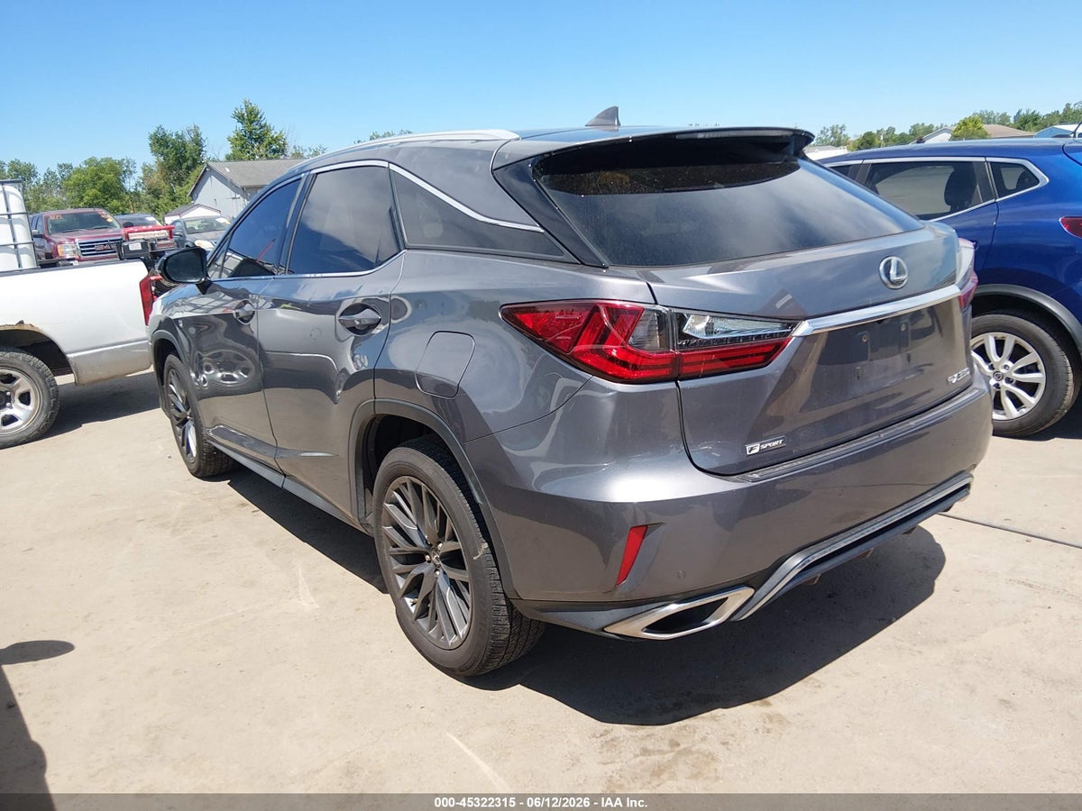 2017 LEXUS RX 350 F SPORT — снимка 3